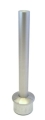 Rohraufsatz f�r Pfosten 33,7/2,0 mm, mit Stift 14 mm, V2A